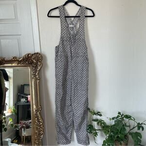 UO Camille Cotton Printed Overall